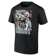 Maxx Crosby Las Vegas Raiders Notorious Player Graphic T-Shirt - Black T-shirts