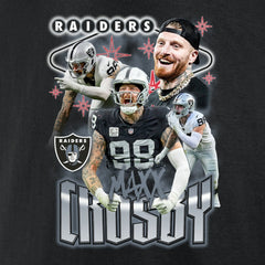 Maxx Crosby Las Vegas Raiders Notorious Player Graphic T-Shirt - Black T-shirts