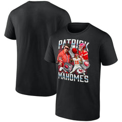 Patrick Mahomes Kansas City Chiefs Notorious Player Graphic T-Shirt - Black T-shirts