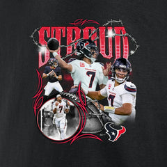 C.J. Stroud Houston Texans Notorious Player Graphic T-Shirt - Black T-shirts