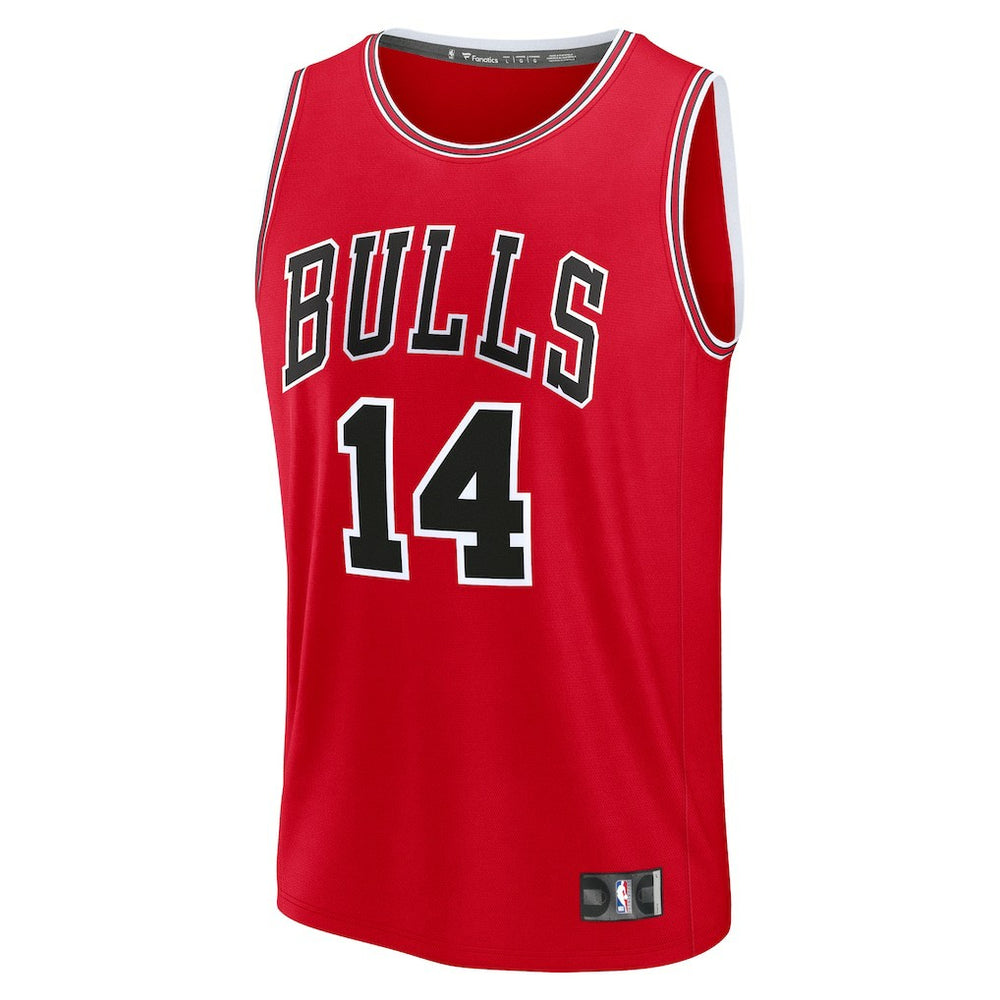 Matas Buzelis Chicago Bulls Fast Break Replica Player Jersey Icon Editi- Red - Fanatics