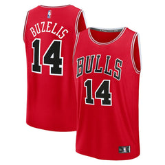 Matas Buzelis Chicago Bulls Youth Fast Break Replica Player Jersey Icon Editi- Red - Fanatics