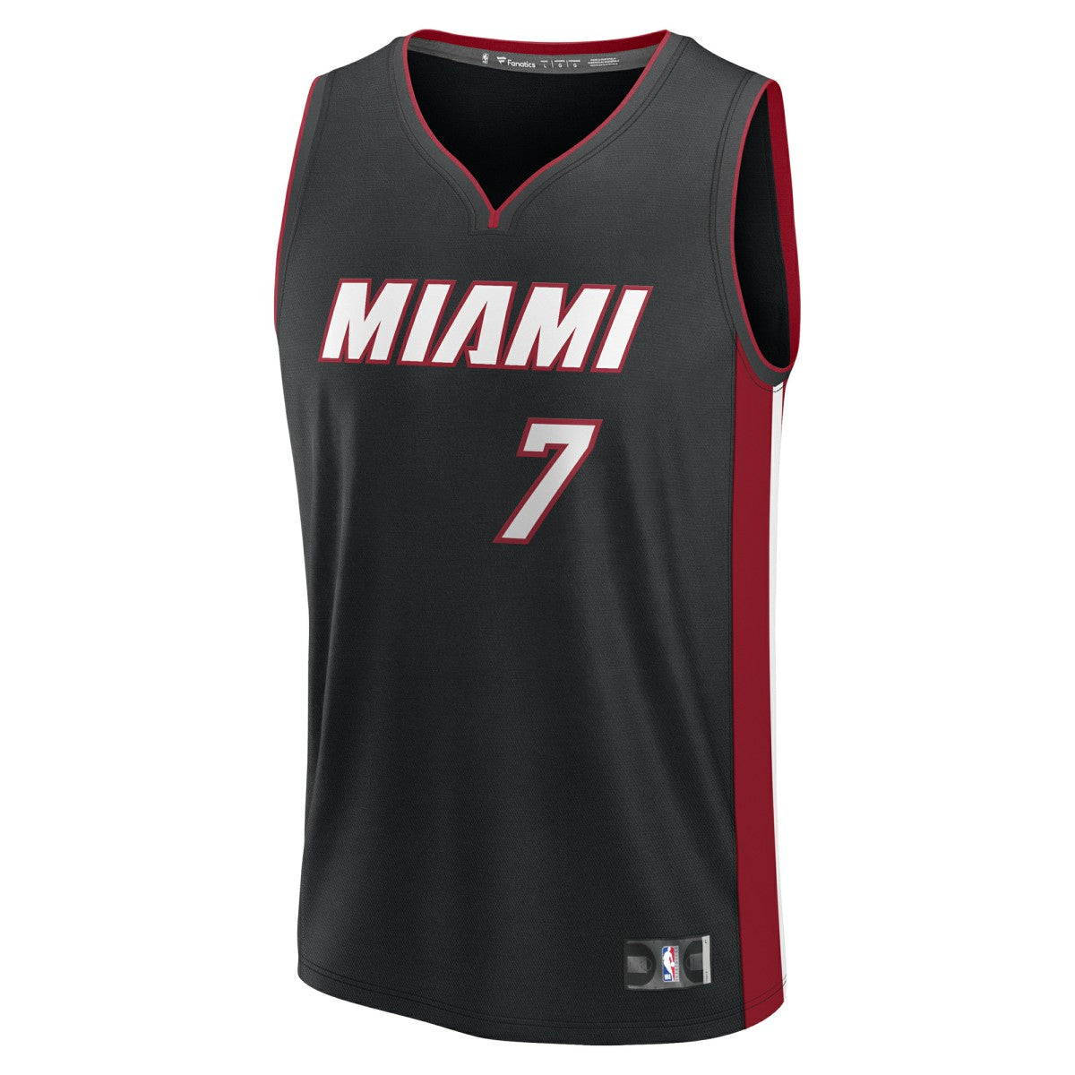 Kel'el Ware Miami Heat Fast Break Replica Player Jersey Icon Edition Black - Fanatics