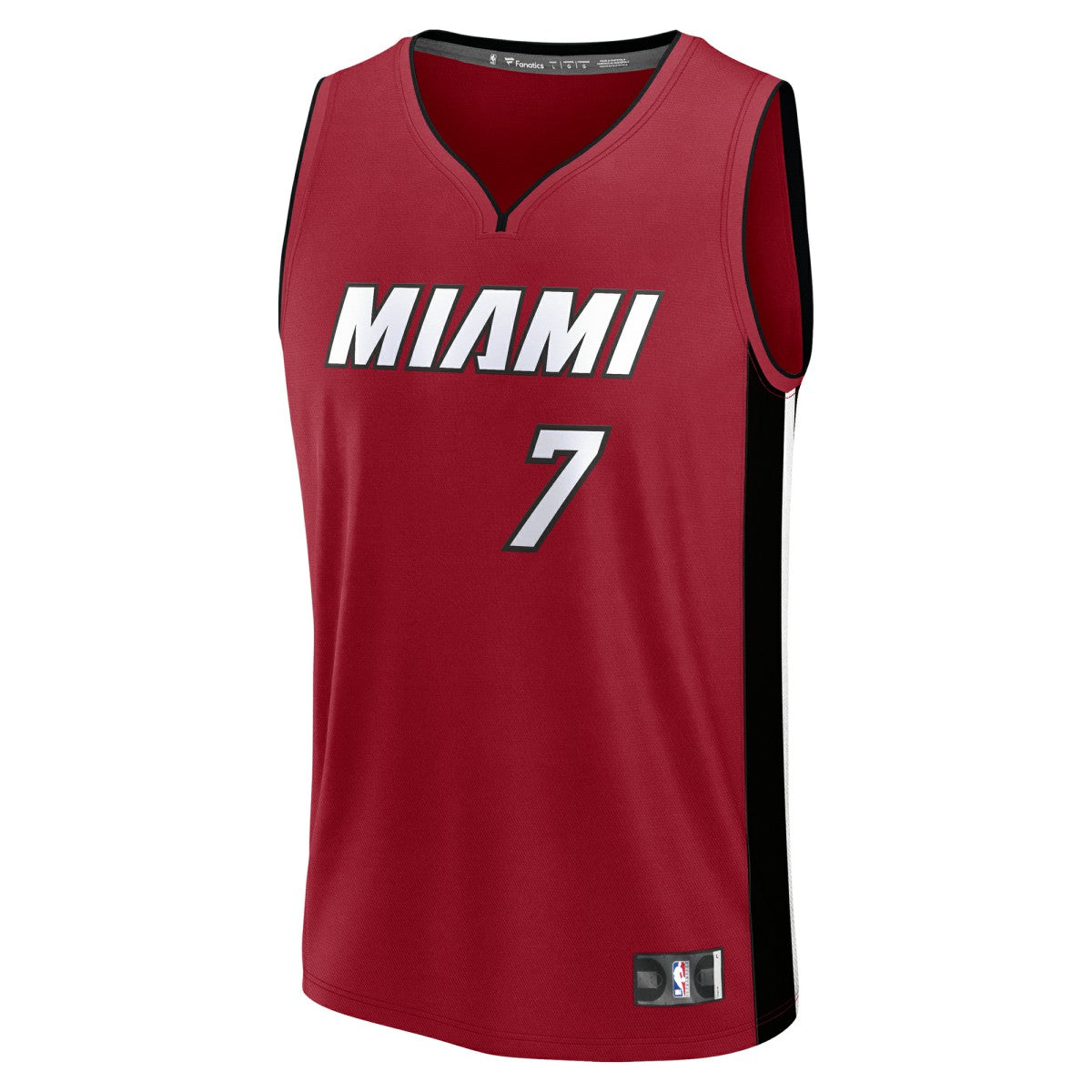 Kel'el Ware Miami Heat Youth Fast Break Player Jersey Statement Edition Red - Fanatics