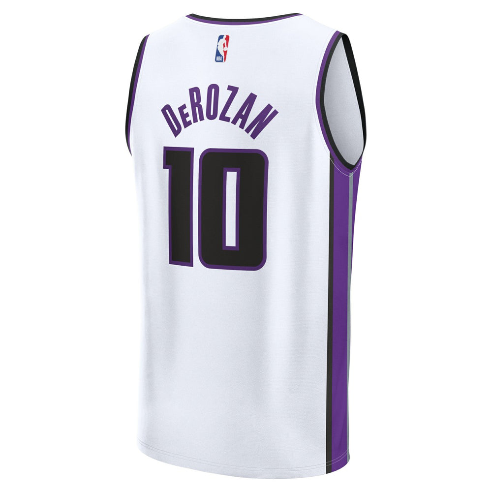 DeMar DeRozan Sacramento Kings Youth Fast Break Replica Player Jersey Association Edition White - Fanatics