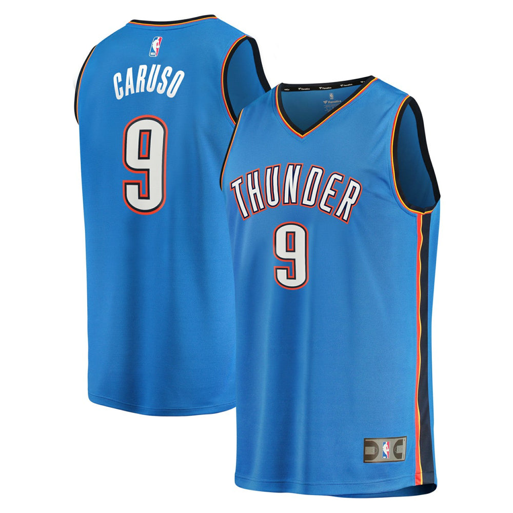 Alex Caruso Oklahoma City Thunder Fast Break Replica Player Jersey Icon Edition Blue - Fanatics