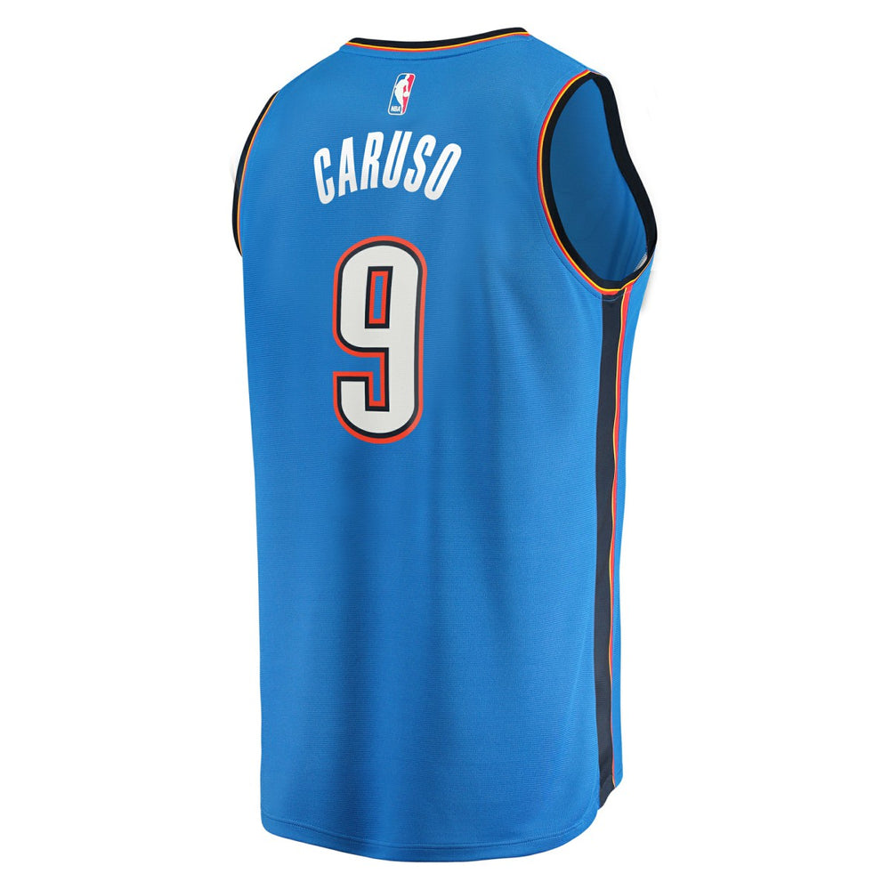 Alex Caruso Oklahoma City Thunder Fast Break Replica Player Jersey Icon Edition Blue - Fanatics