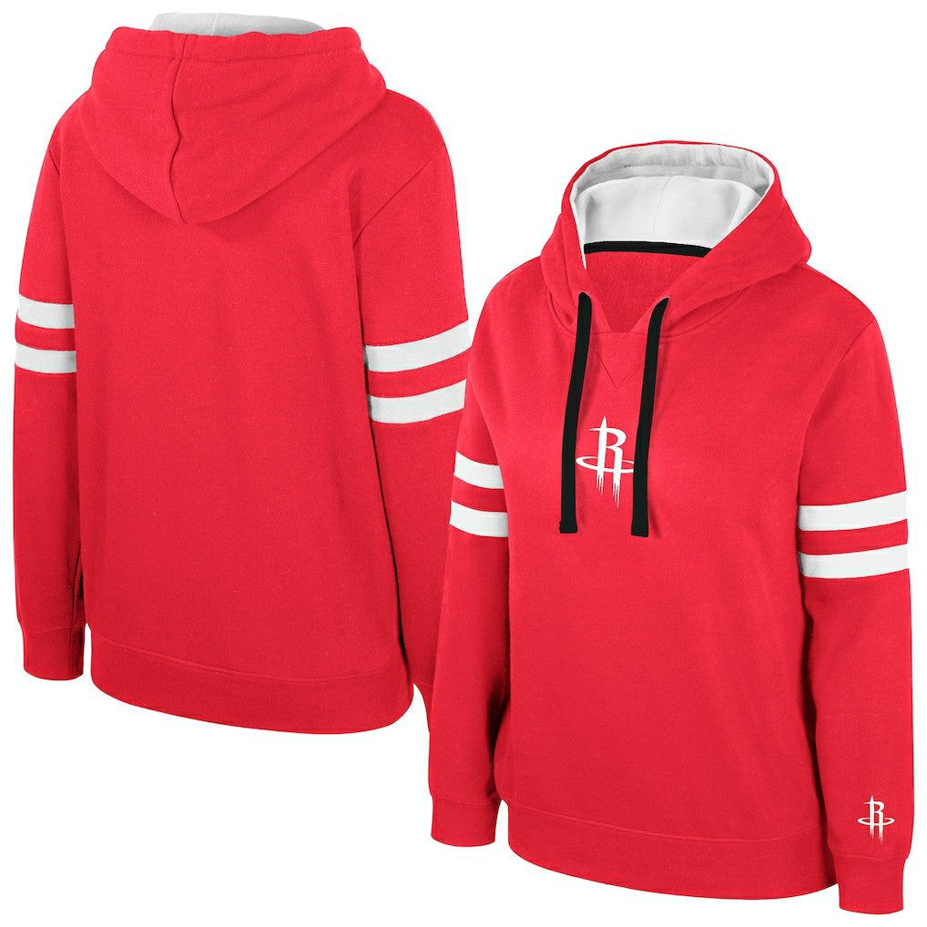 Houston Rockets Stadium Essentials Women's Road Game Pullover Hoodie Red