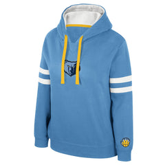 Memphis Grizzlies Stadium Essentials Women's Road Game Pullover Hoodie Light Blue