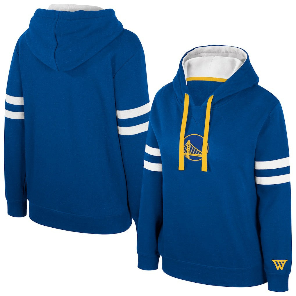 Golden State Warriors Stadium Essentials Women's Road Game Pullover Hoodie Royal