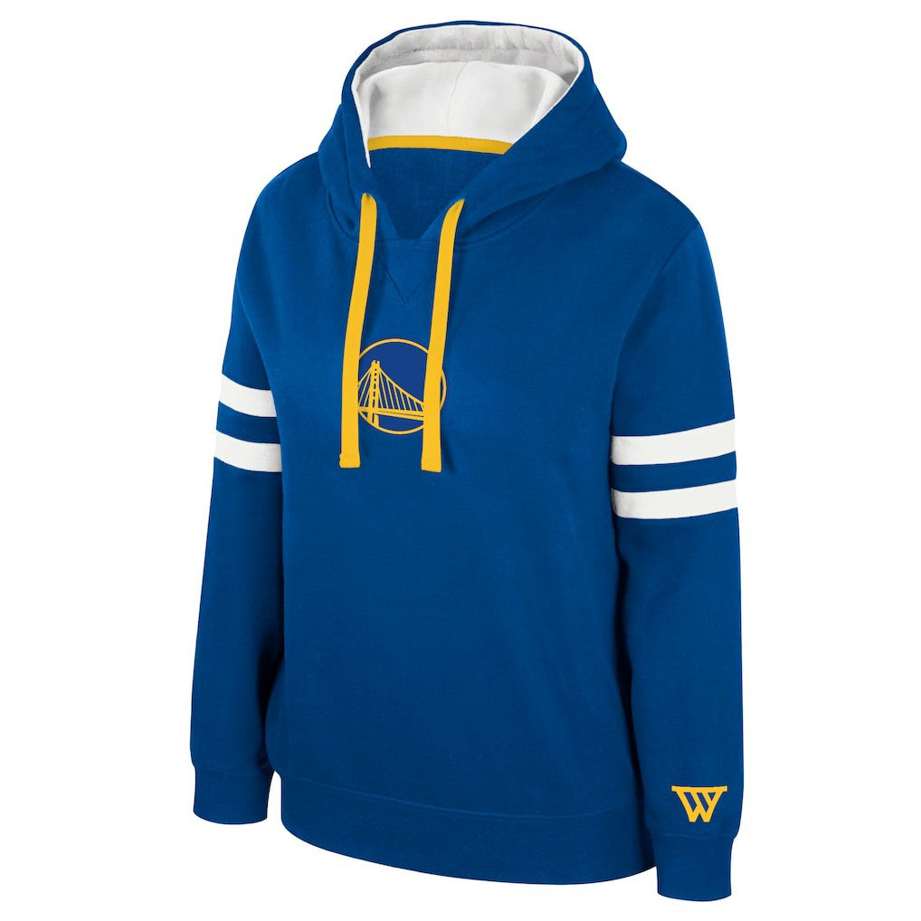 Golden State Warriors Stadium Essentials Women's Road Game Pullover Hoodie Royal
