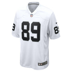 Brock Bowers Las Vegas Raiders Game Jersey - White Jerseys