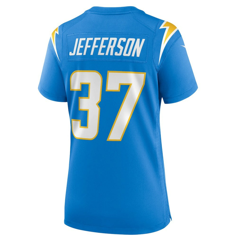 Tony Jefferson Los Angeles Chargers Women's Team Game Jersey - Powder Blue Jerseys