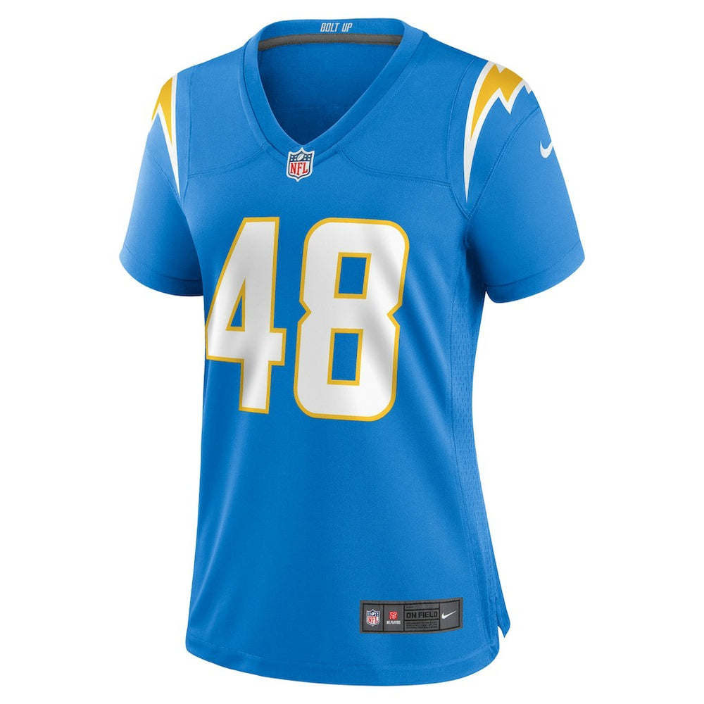 Bud Dupree Los Angeles Chargers Women's Team Game Jersey - Powder Blue Jerseys