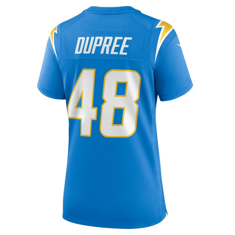 Bud Dupree Los Angeles Chargers Women's Team Game Jersey - Powder Blue Jerseys