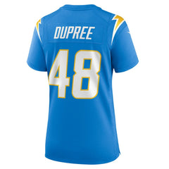 Bud Dupree Los Angeles Chargers Women's Team Game Jersey - Powder Blue Jerseys