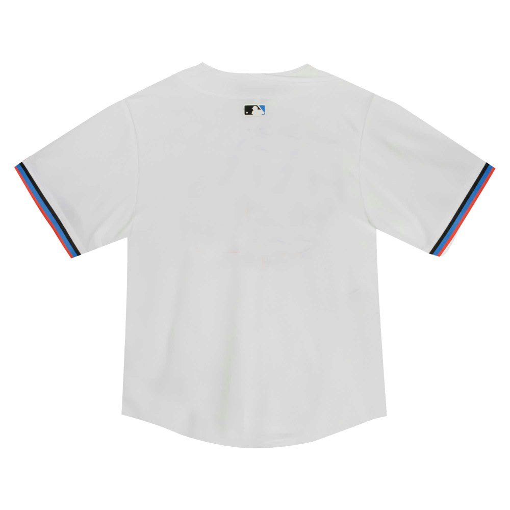 Miami Marlins Nike Youth Home Game Jersey - White Jerseys