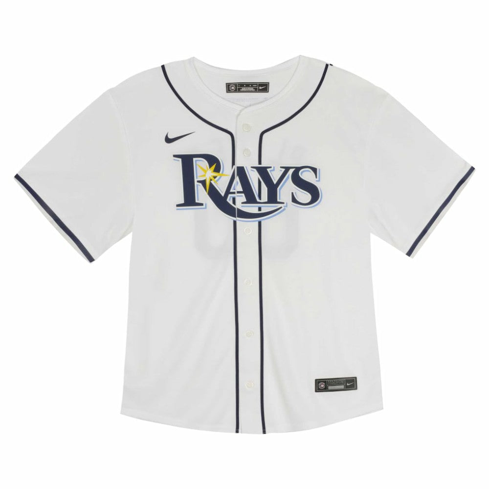 Tampa Bay Rays Nike Youth Home Game Jersey - White Jerseys