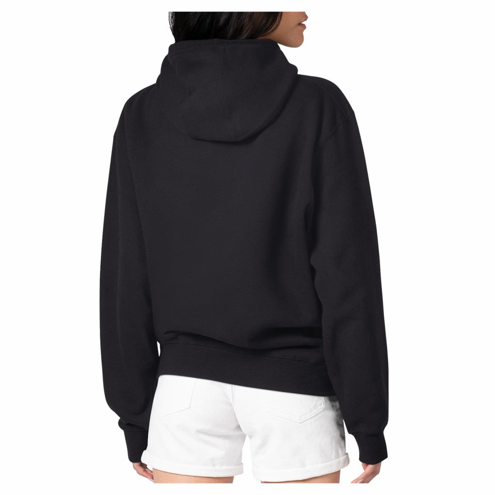 Detroit Lions G-III 4Her by Carl Banks Women's Love Team Fleece Tri-Blend Pullover Hoodie - Black Hoodies