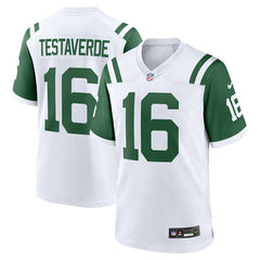 Vinny Testaverde New York Jets Retired Player Alternate Game Jersey - White Jerseys