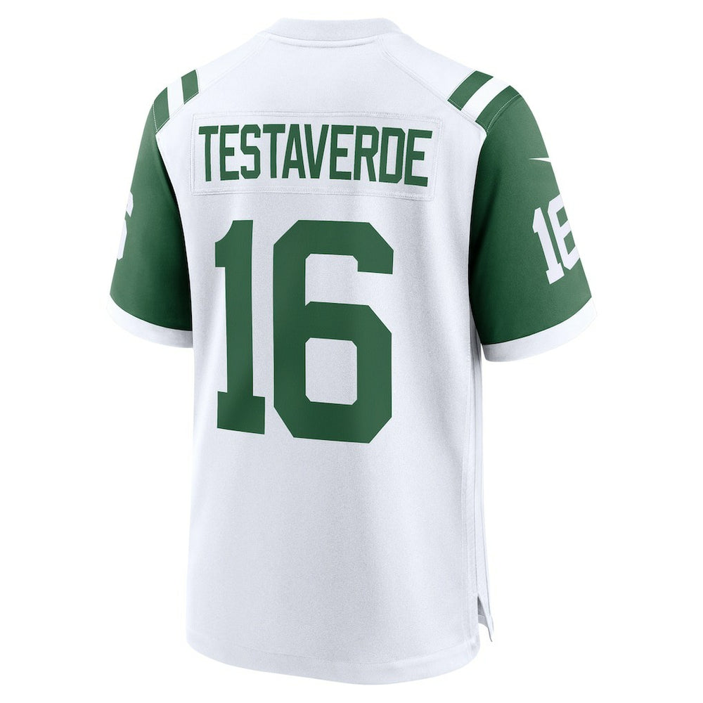 Vinny Testaverde New York Jets Retired Player Alternate Game Jersey - White Jerseys