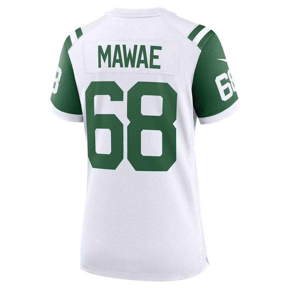 Kevin Mawae New York Jets Women's Classic Alternate Retired Player Game Jersey - White Jerseys
