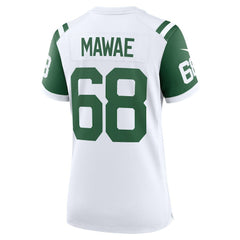 Kevin Mawae New York Jets Women's Classic Alternate Retired Player Game Jersey - White Jerseys