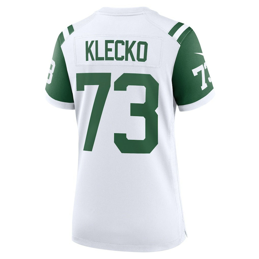 Joe Klecko New York Jets Women's Classic Alternate Retired Player Game Jersey - White Jerseys