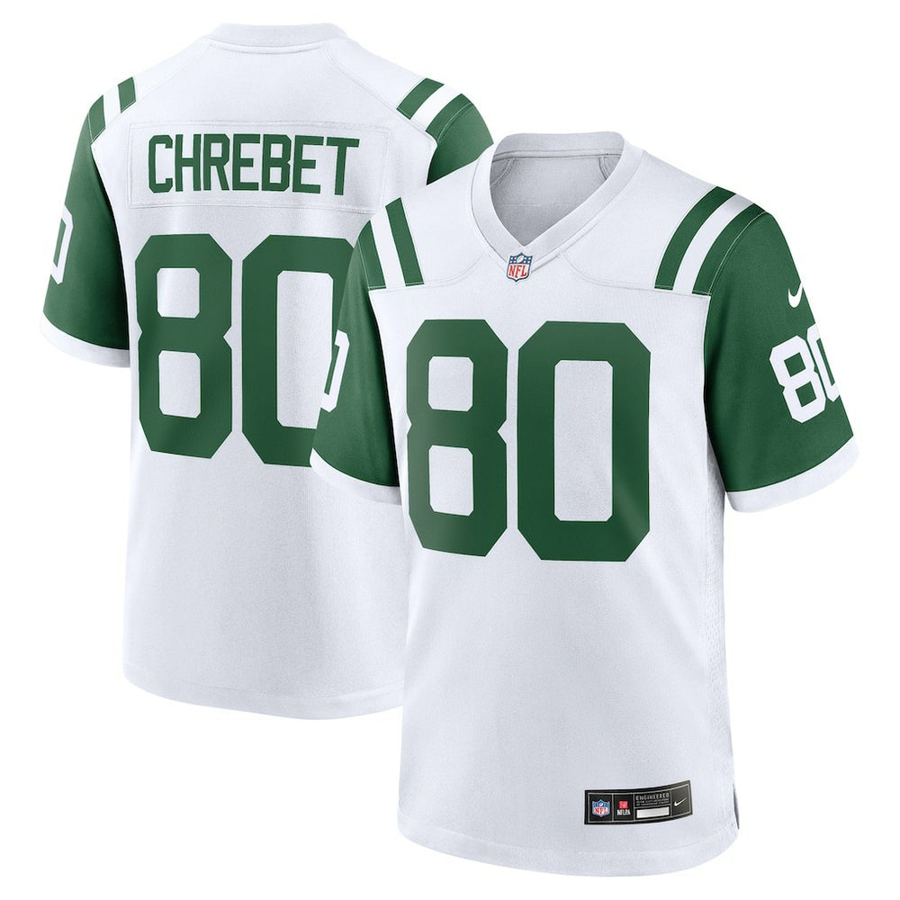 Wayne Chrebet New York Jets Retired Player Alternate Game Jersey - White Jerseys
