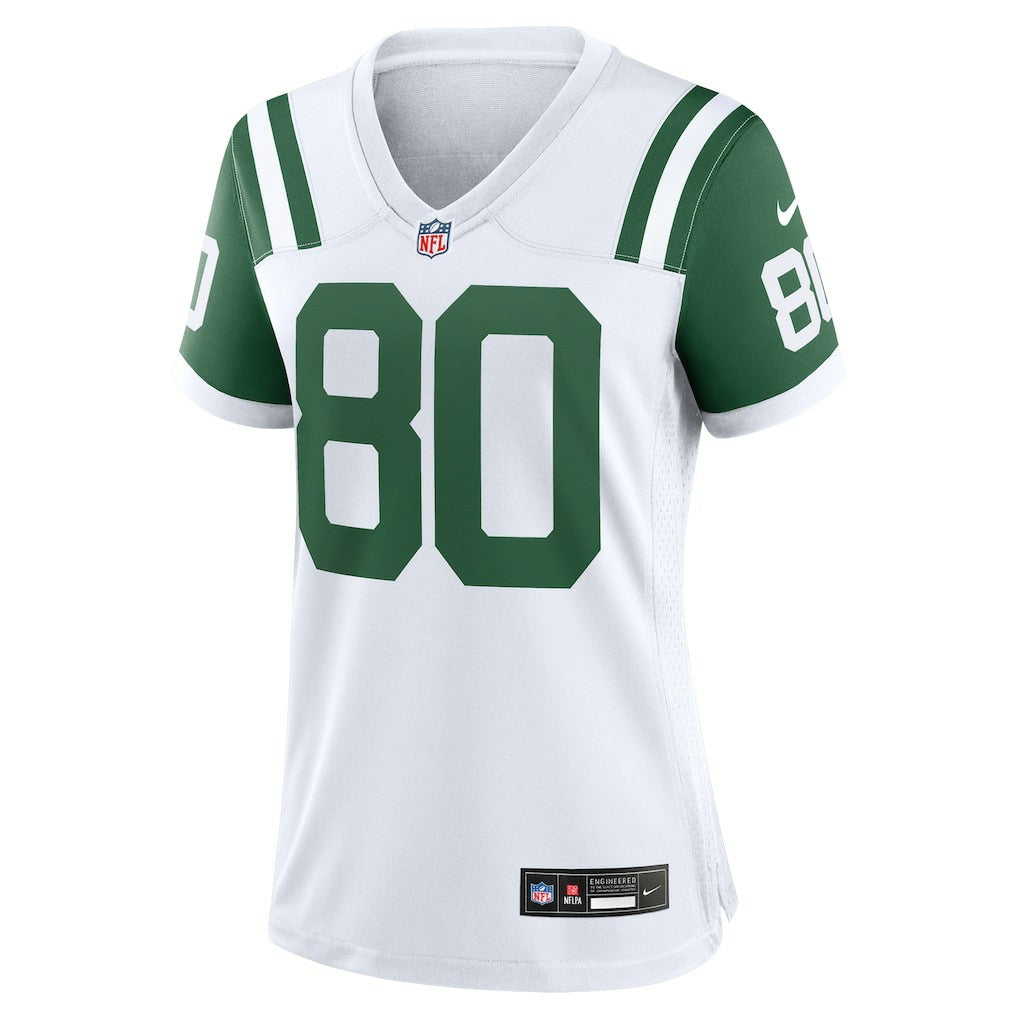 Wayne Chrebet New York Jets Women's Classic Alternate Retired Player Game Jersey - White Jerseys