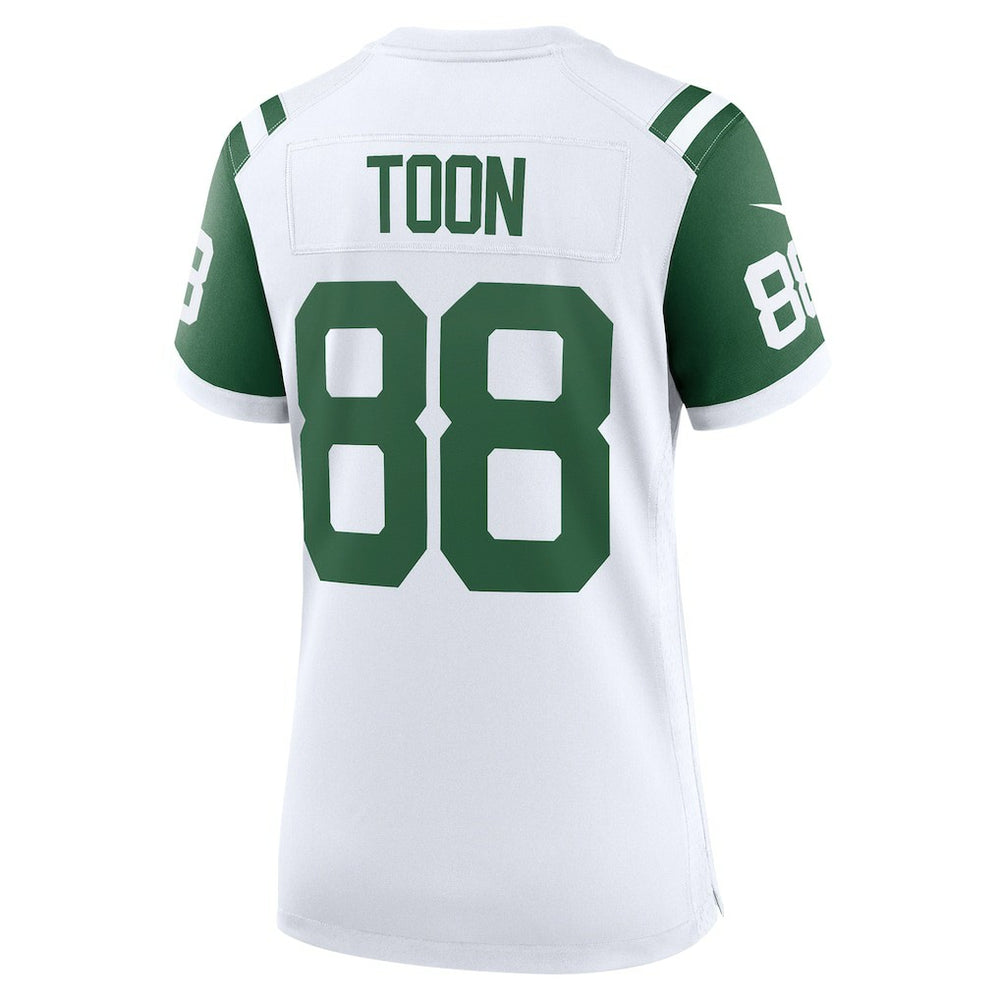 Al Toon New York Jets Women's Classic Alternate Retired Player Game Jersey - White Jerseys
