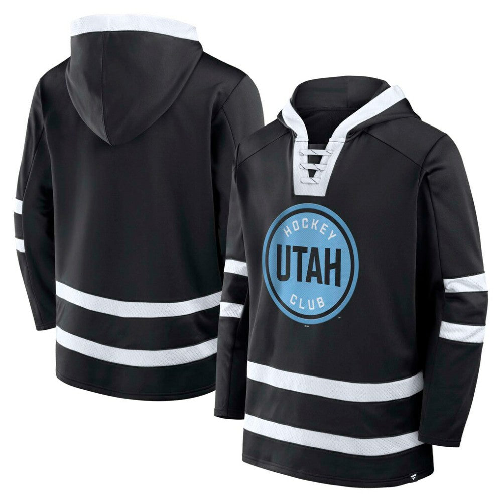 Utah Mammoth Fanatics Inside Line Pullover Hoodie - Black | US 202032881