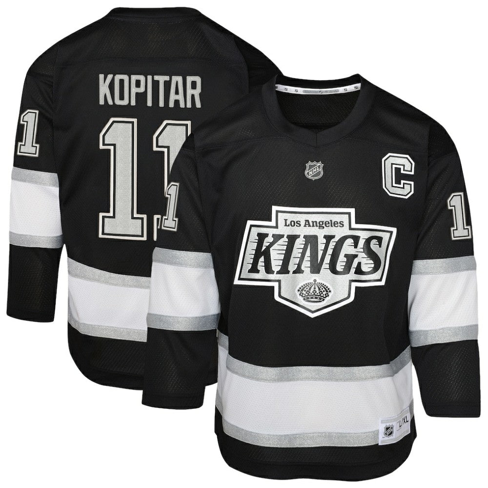 Anze Kopitar Los Angeles Kings Youth Replica Player Jersey - Black | US 202034612