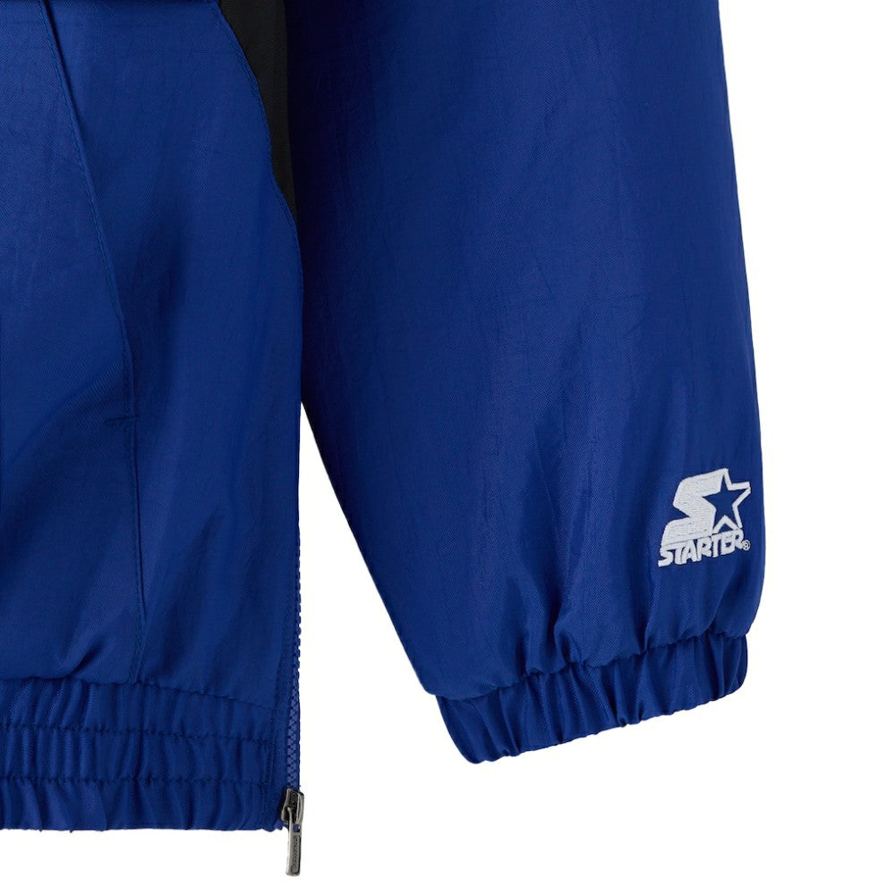Toronto Maple Leafs OVO x Starter Half-Zip Hooded Jacket - Blue | US 202034620