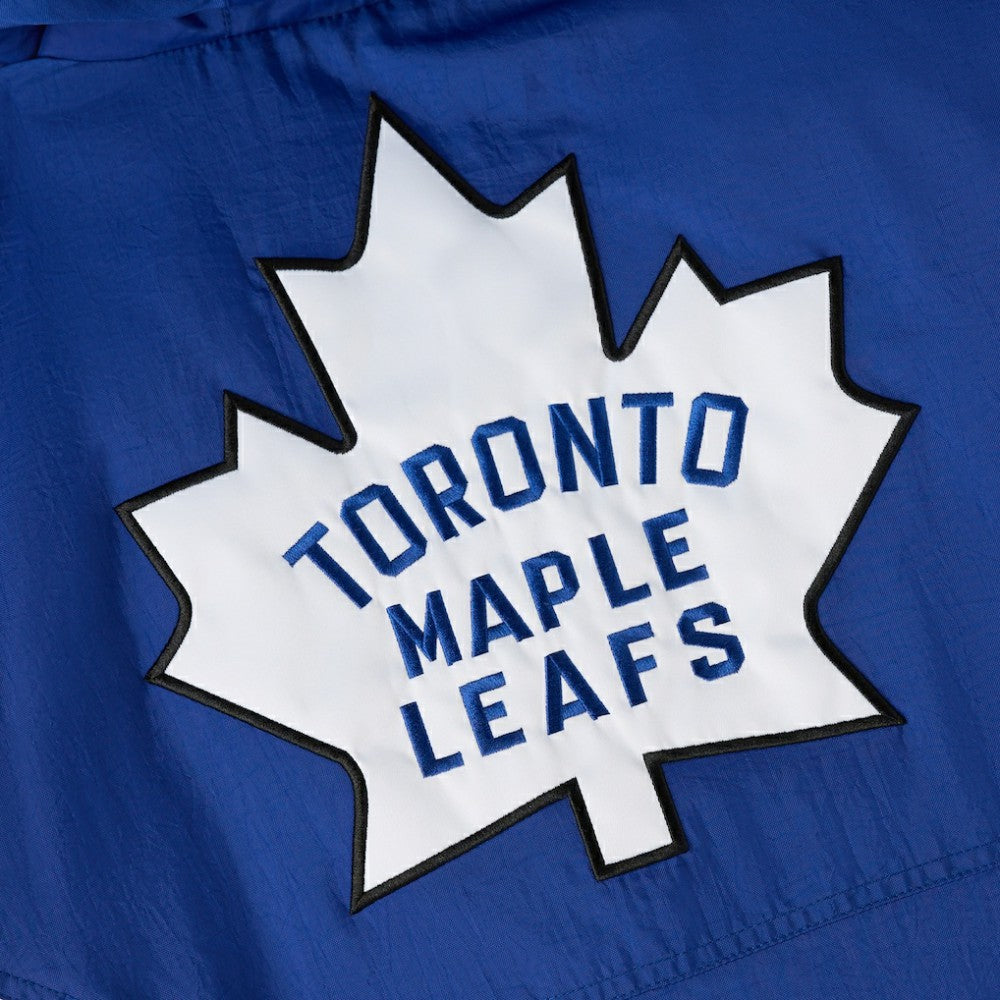 Toronto Maple Leafs OVO x Starter Half-Zip Hooded Jacket - Blue | US 202034620