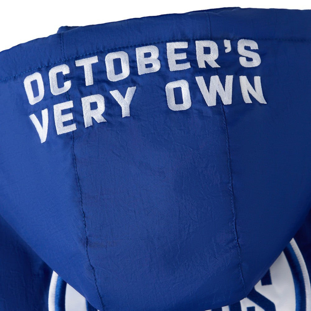 Edmonton Oilers OVO x Starter Half-Zip Hooded Jacket - Royal | US 202034622