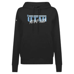 NHL Utah Levelwear Women's Adorn Etched Pullover Hoodie - Black | US 202034635