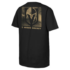 Vegas Golden Knights Youth Atmosphere T-Shirt - Black | US 202034673