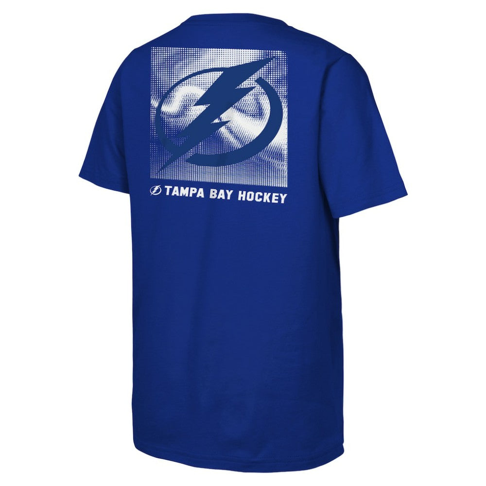 Tampa Bay Lightning Youth Atmosphere T-Shirt - Blue | US 202034680