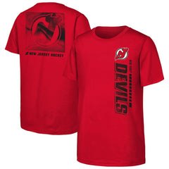 New Jersey Devils Youth Atmosphere T-Shirt - Red | US 202034681