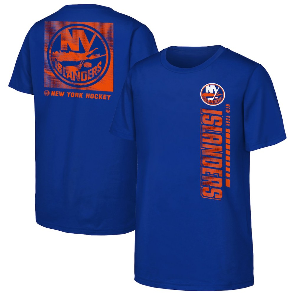 New York Islanders Youth Atmosphere T-Shirt - Royal | US 202034682