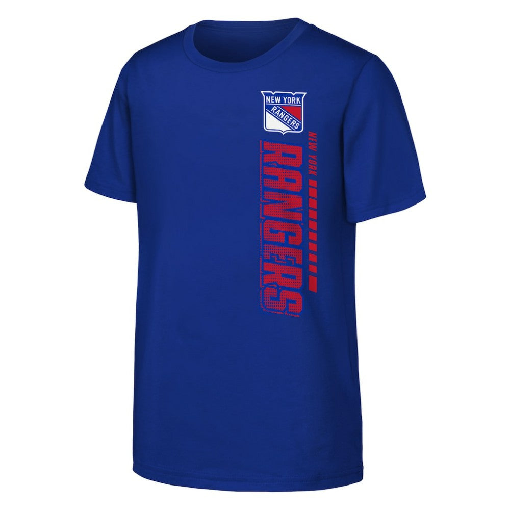 New York Rangers Youth Atmosphere T-Shirt - Blue | US 202034683