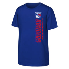 New York Rangers Youth Atmosphere T-Shirt - Blue | US 202034683