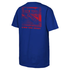 New York Rangers Youth Atmosphere T-Shirt - Blue | US 202034683