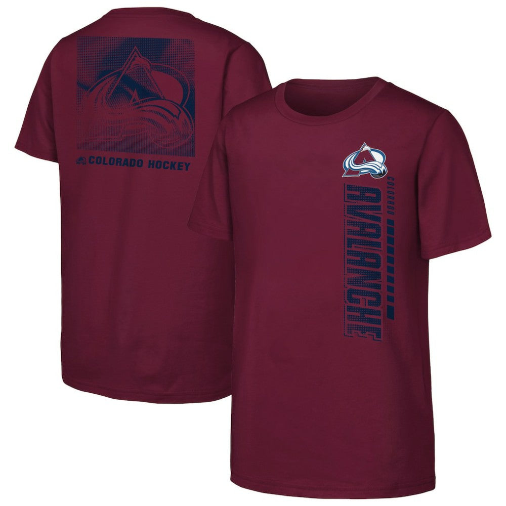 Colorado Avalanche Youth Atmosphere T-Shirt - Burgundy | US 202034685