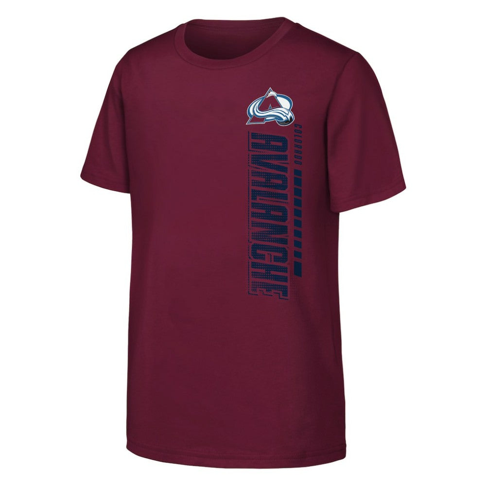 Colorado Avalanche Youth Atmosphere T-Shirt - Burgundy | US 202034685