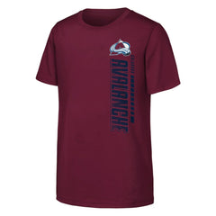 Colorado Avalanche Youth Atmosphere T-Shirt - Burgundy | US 202034685
