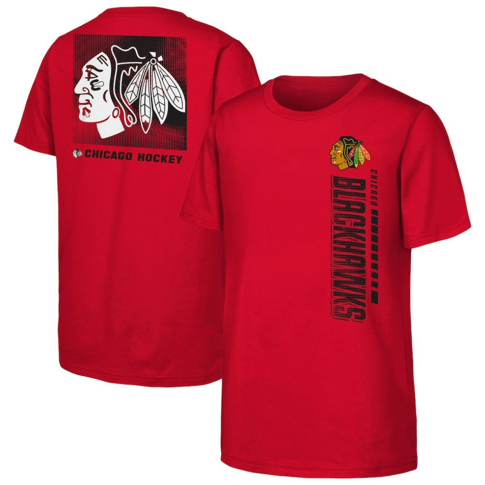 Chicago Blackhawks Youth Atmosphere T-Shirt - Red | US 202034690