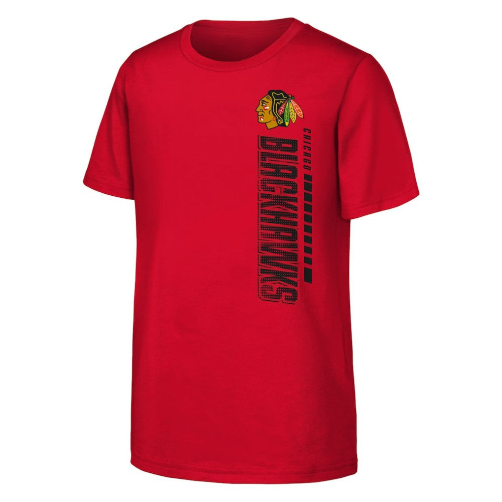 Chicago Blackhawks Youth Atmosphere T-Shirt - Red | US 202034690