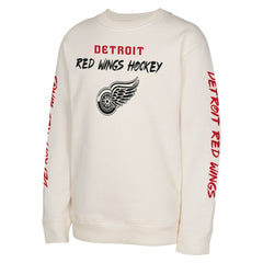 Detroit Red Wings Youth Star Power Pullover Sweatshirt - Cream | US 202034706